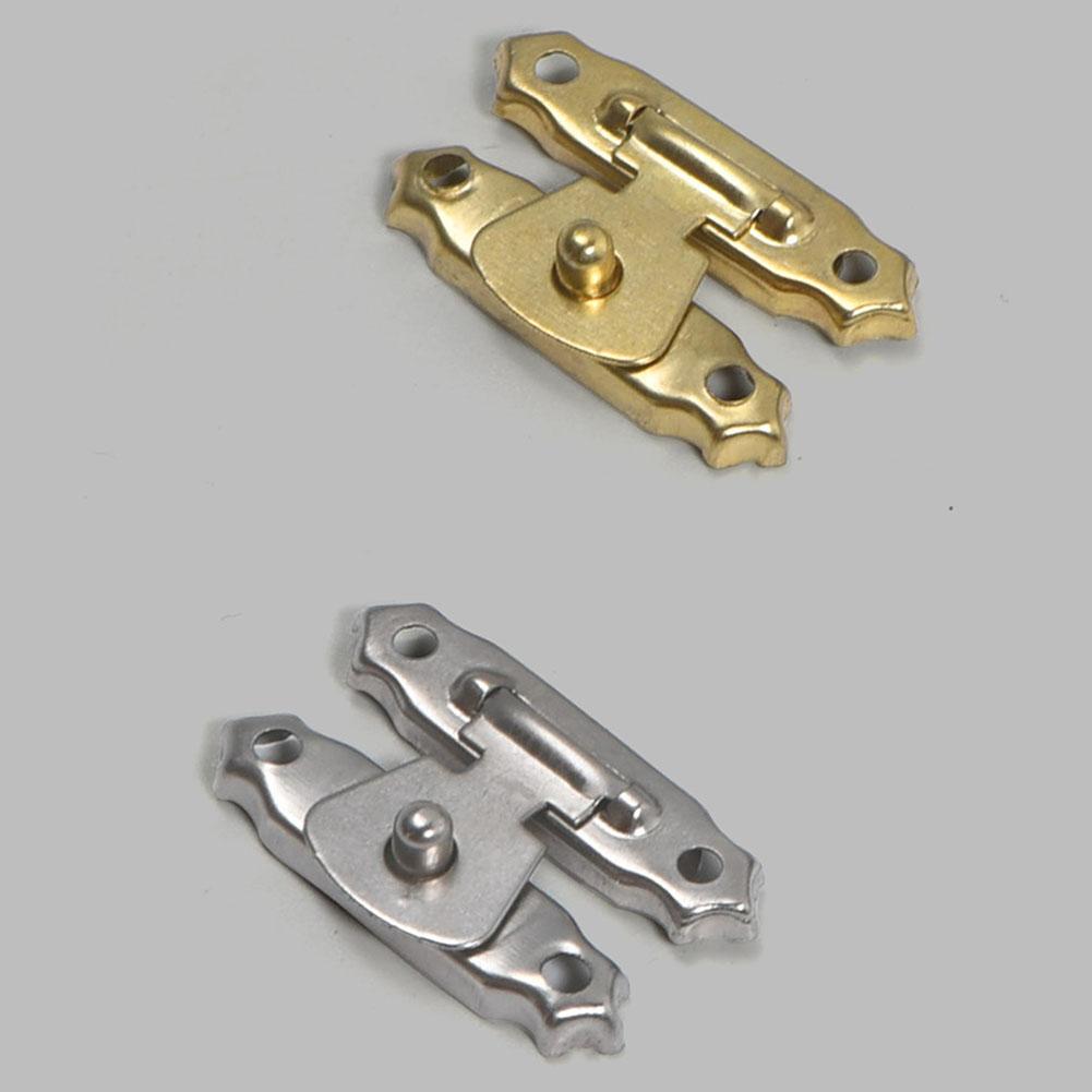 10 шт. антикварный бронзовый замок для ювелирных изделий, защелка для чемодана, застежка для деревянной коробки, защелка, пряжка, декоративные аксессуары