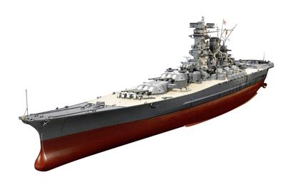 Tamiya 1/350 Серия кораблей №. 25 Японский линкор Ямато Пластиковая модель 78025