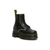 Dr. Martens Кожаные ботинки на шнуровке на платформе Audrick, белая строчка - черные женские кроссовки 27810001