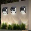 Security 140led Solar Light Outdoor Motion Sensor Lamp For Garden Courtyard Wall