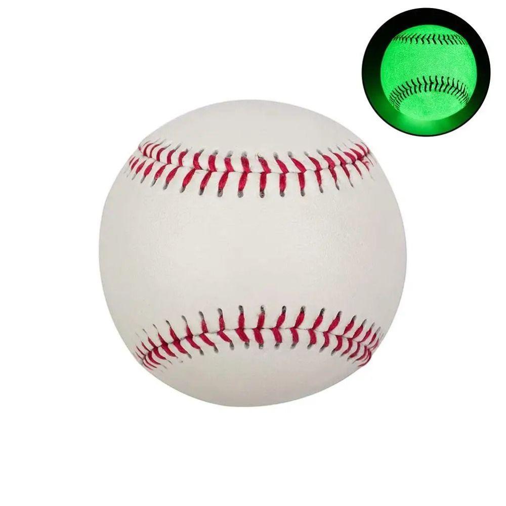 Official Size Glow in The Dark Baseball 9 Inch Luminous Baseball Baseball Trainning