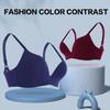 Seamless Bras For Women Push Up No Wire Brassiere A B Cup Underwear Sexy Bralette Three Quarters Lingerie