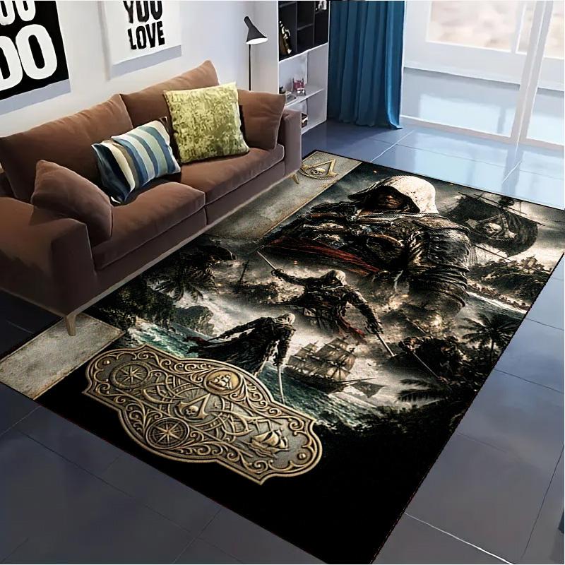 Class Game Carpet Rug for Living Room Bedroom Home Sofa Decoration,Kids play Non-slip Floor Mat