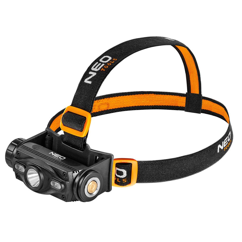 Usb Rechargeable Headlamp 1000 Lm Red/Blue Cree Led + Led