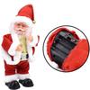 Витая хип Санта-Электрическая игрушка Санта-Клауса танцевальная музыка Санта-кукла Рождественское украшение подарок для детей (без батареи)