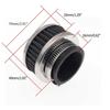 28mm-60mm Universal Air Filter Cleaner Motorcycle ATV Pit Dirt Bike Air Cleaner Intake Filter for Honda Kawasaki Yamaha Moto
