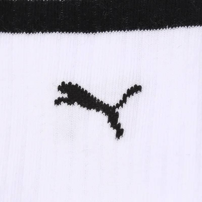 PUMA Knee High Socks Unisex 1 Pack White (Unisex) Crew Socks 907012 03
