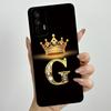Для Realme GT Neo Flash / Neo 2T / Q3 Pro 5G Модный Чехол для Телефона с Первоначальной Буквой для Пары Мягкий Силикон ТПУ Защитный Чехол для Камеры