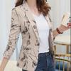Women Spring Autumn Slim Thin Cardigan Comfortable Breathable Thin Section Commuter Versatile Suit Jacket
