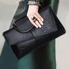 European American Womens Crocodile Pattern Clutch Elegant Evening Handbag Stylish Shoulder Crossbody Bags for Women Daily Use