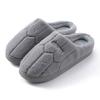 Down Cotton Slippers Women's Autumn and Winter Bags Heel Non-slip Indoor Home Home Home Thickened Warm Couple Outer Cotton Shoes Men