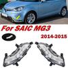 Автомобильные аксессуары для экстерьера для SAIC MG3 2014 2015 Передний бампер Дневные ходовые огни Противотуманная фара Сигнальная лампа Сборка автомобильного света Новые