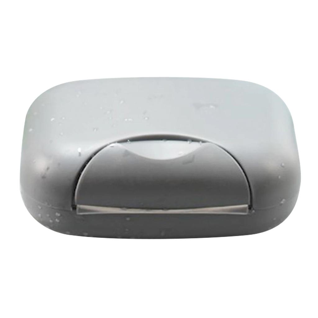 Portable Travel Soap Box Container Bathroom Accessories Home Plastic Soap-Boxes with Cover Multicolor Soaps Dish Holder Jabonera