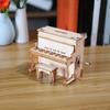 3D for Adults Piano Model Kit Construction Craft Piggy Bank Tabletop Ornament