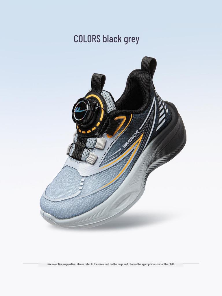 Warrior Kids' Running Shoes: 2025 Fall/Winter Warm Versatile Sports Shoes for Girls & Boys