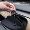 For Tesla Model 3 Y Steering Wheel Phone Holder Mount Silicone Organizer Glasses Support Stand Steering Wheel Silicone Organizer