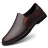 Genuine Leather Men's Casual Shoes Hot Sale Formal Loafers Handmade Male Slip On Footwear Leisure Walk Driving Shoes Moccasins