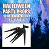 Halloween Jointed Fingers Halloween Cosplay Props Horror Joint Claw Toy for Masquerade Party