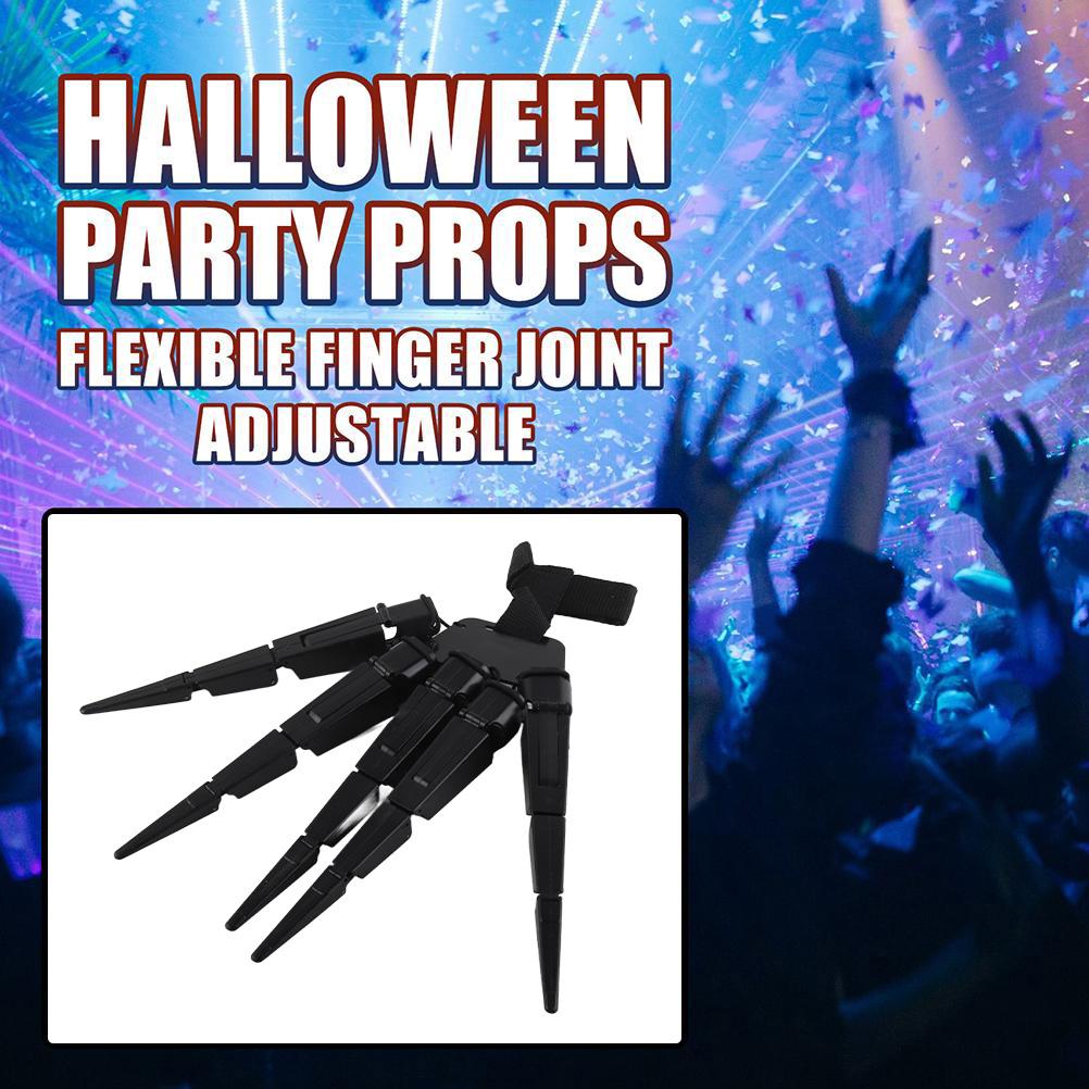 Halloween Jointed Fingers Halloween Cosplay Props Horror Joint Claw Toy for Masquerade Party