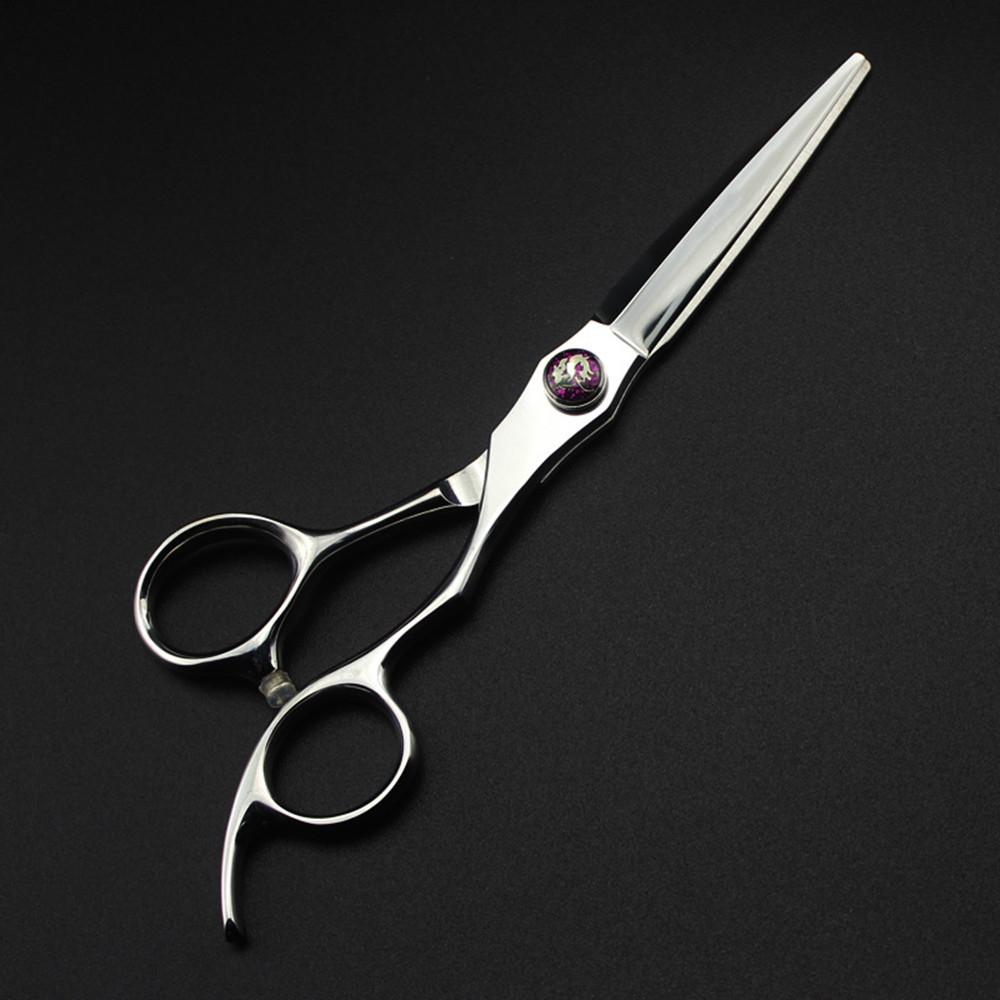 Сталь 6 '' Scissor Gem Hair Scissors Haircutting Thinning Barber Makas Hair Cutting Shears Hairdresser Scissors