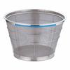 Endo Shoji Commercial TKG New Mammoth Color Deep Strainer, 37.5cm, Blue, Stainless Steel, Made In Japan, AZL4818