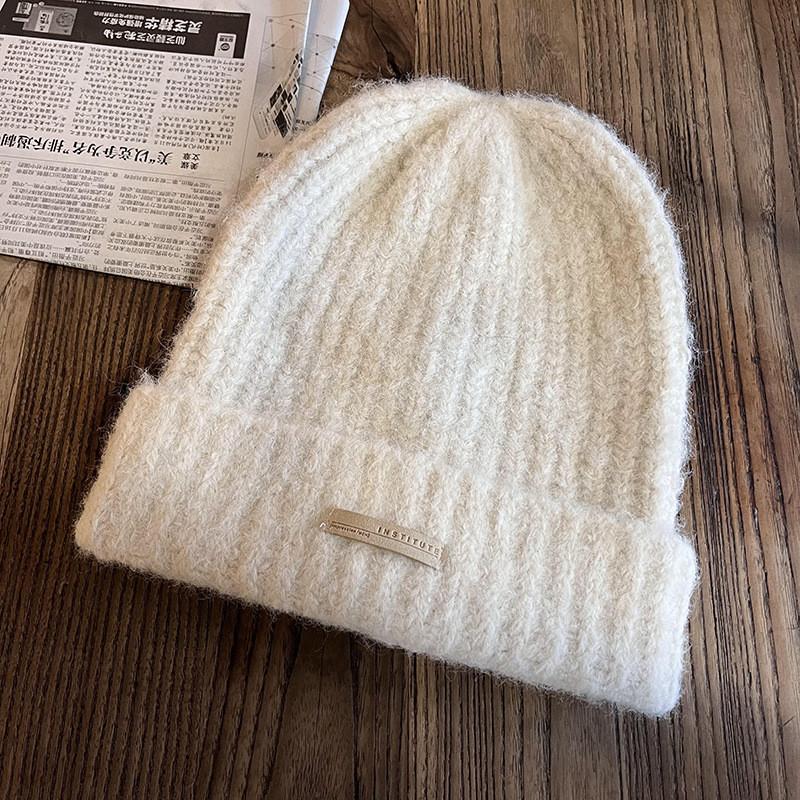 Warm Knit Cap For Students With Fashion For Winter Outdoor Activities