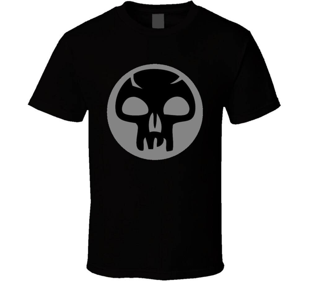 Magic the Gathering Black Mana CCG Card Game T Shirt Mens Womens Tees Top