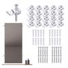 20/40Piece Durable Mirror Fasteners Keep Mirrors In Place Mirror Hanging Holder Clear Mirror Hangers for Fixing Mirror