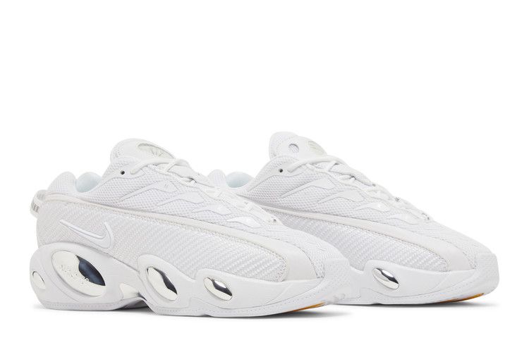 Мужские кроссовки Nike NOCTA Glide Drake Белый Хром Белый/Хром/Университетский Золотой