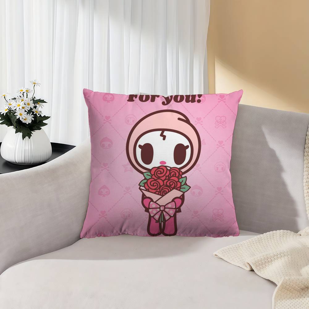 Anime T-Tokidoki-S Pillow Cushion Cover Pillowcase Living Room Sofa Home Decor