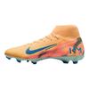 Килиан Мбаппе x Nike Mercurial Superfly 10 Academy Оттенок дыни/Иглу/Нео-бирюзовый Унисекс Бутсы Оранжевый FQ8293-801