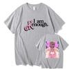 I Am Kenough T Shirt Fashion Unisex /Women Aesthetic Kawaii You Are Kenough Tshirt Unisex High Quality Sand Cotton Tees Shirts Korea
