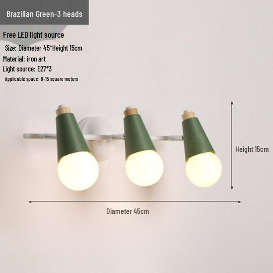 Современный скандинавский настенный светильник: Стильное освещение для спальни, гостиной, бара или лестницы