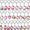 Брелок HelloKitty Мягкий резиновый кулон - Маленький подарочный аксессуар