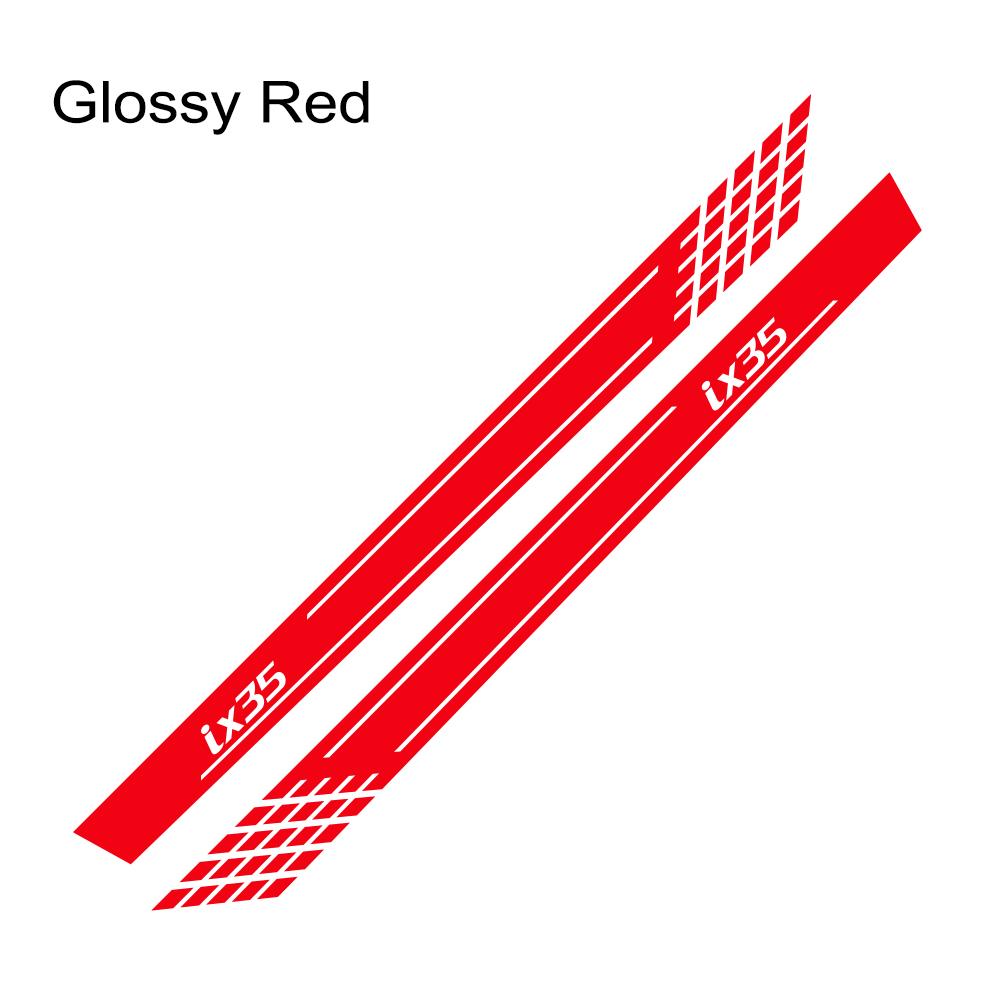 2 шт., наклейки на боковую юбку автомобиля для Hyundai IX35, виниловая пленка, спортивные авто украшения, Стайлинг, наклейки, тюнинг