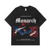 275 GSM Washed T-shirts 100% Cotton Solo Leveling V10 Print Unisex Heavy Cotton T Shirt