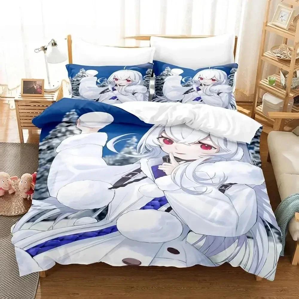 Anime - Azur Lane 3D Bedding Set Single Twin Full Queen King Size Bed Set Adult Kid Bedroom Duvetcover Sets Bed Sheet Set