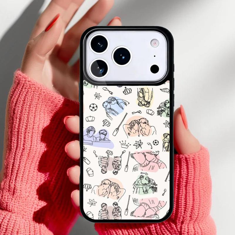 Young Royals Simon and Wilhelm Phone Case for iPhone 17 Air 16e 15 14 13 Pro Max Back Cover for 12 11 Pro Coque