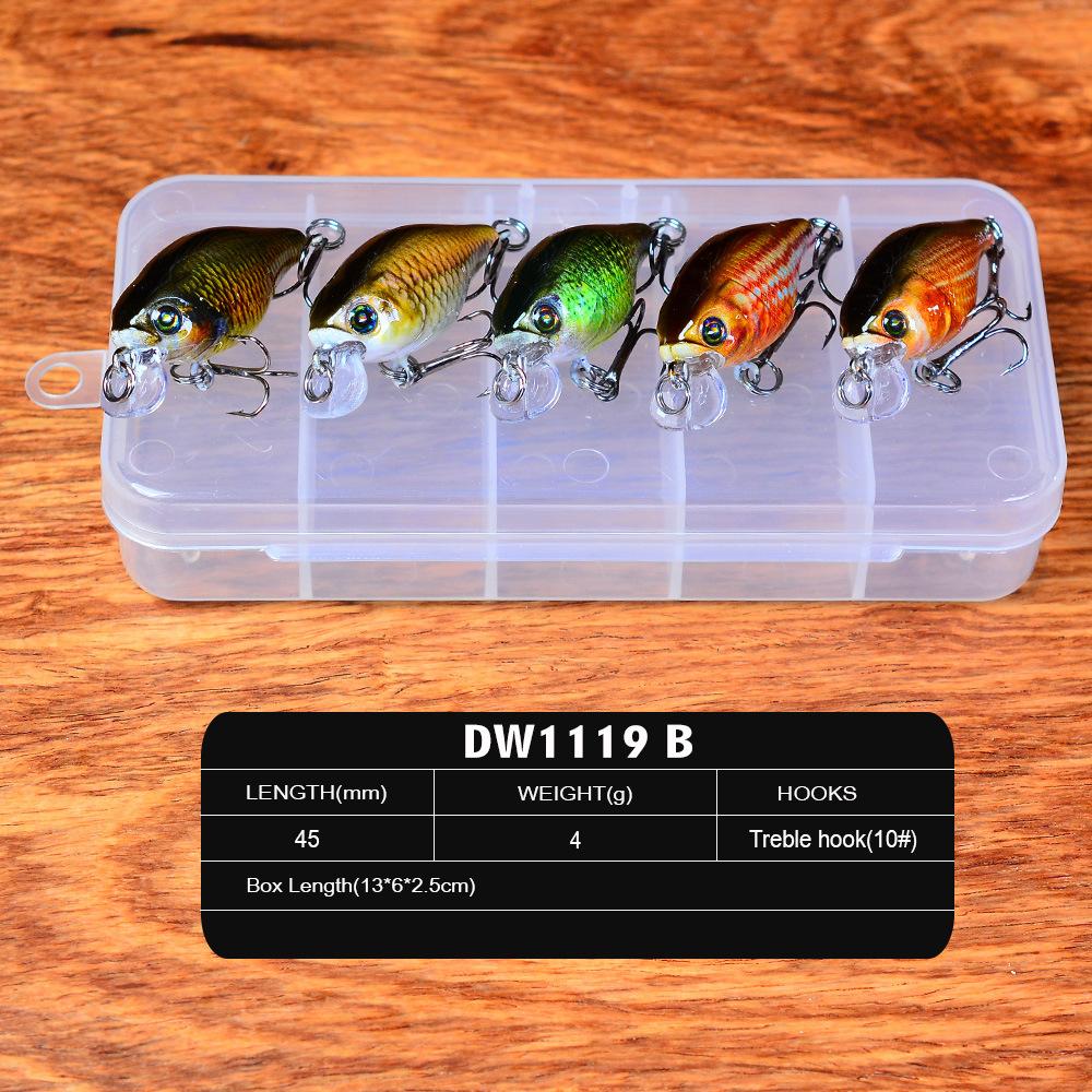 Коробка с наживкой для приманки Rock Bait 10 коробок с наборами наживок Poppa