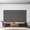 VidaXL Wall Panels 12 Pcs Dark Grey 60x30 Cm Velvet 2.16 M² 343864