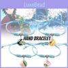 Exquisite Lake Blue Demon Slayer Time Gem Bracelet Anime Charm For Fans