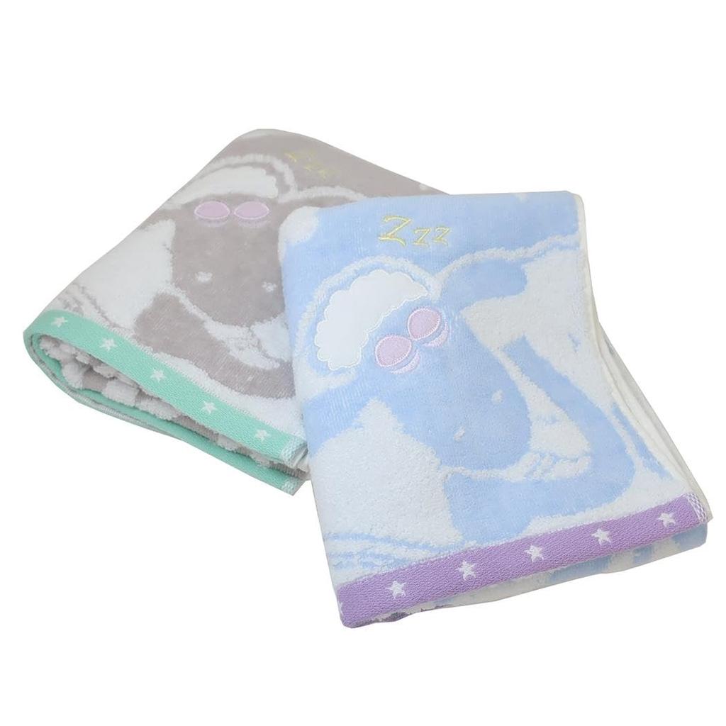 Полотенце для лица Hayashi, Барашек Шон, Облака, Серый, Прибл.. 34 x 80 см, FN209729