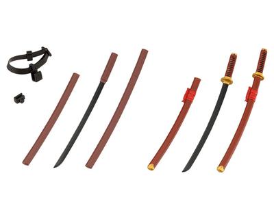 Kotobukiya Товары для моделирования Оружейный блок 56 Японский меч 2 Общая длина 100 мм Пластиковая модель M.S.G [Черный меч] ок.. Немасштабируемый