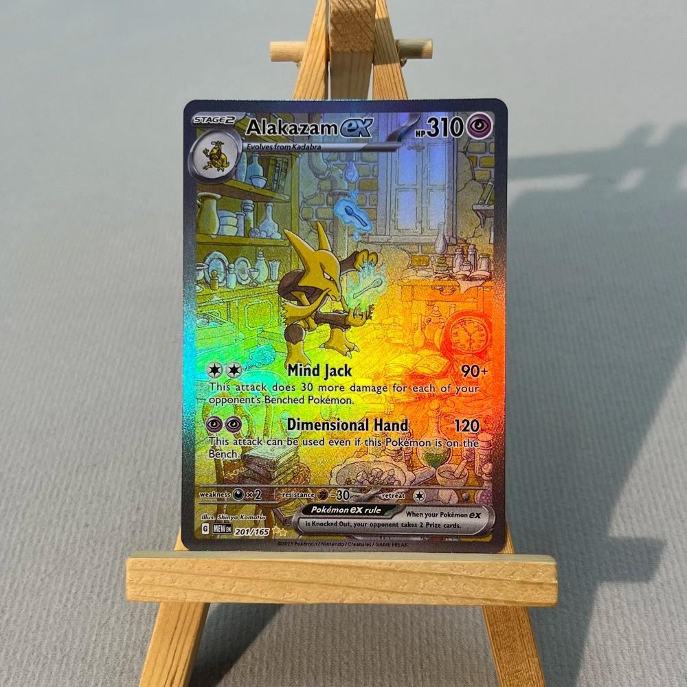 MEW PTCG13-003 Tcg прокси PKM Карты Чаризард ex Бульбазавр Чармилион Редкая Коллекция Боевые Игрушки Подарки для Хобби домашняя игра