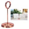 Stainless Steel Table Card Holder Fade Resistant Stable Picture Holder Table Number Holder  Hotel