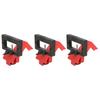 3PCS Clamp On Circuit Breaker Lockout Device Power Switch Lock Engineering Plastic for Less 70mm