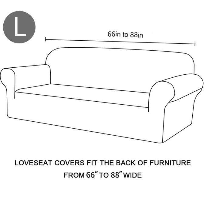 Waterproof Elastic Sofa Covers 1/2/3/4 Seats Solid Couch Cover Sofa Slip Cover Protector Bench Covers