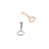 Jewelry Box Storage Container Lovers Copper Diary Book Silver Archaize Padlocks Mini Lock Small