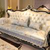 Chenille Fabric Slipcover European Luxury Jacquard Sofa Cushion All-season Non-slip Sofa Cover For Living Room Home Decoration
