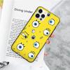 JS41 Cut SpongeBob Black Soft Case for Xiaomi Poco X6 X4 M5 M6 F5 F6 C65 C55 C50 C51 C40 Pro Redmi 14C A3X 13C 12C 11T 10A 9C Note 7 6 8A Plus